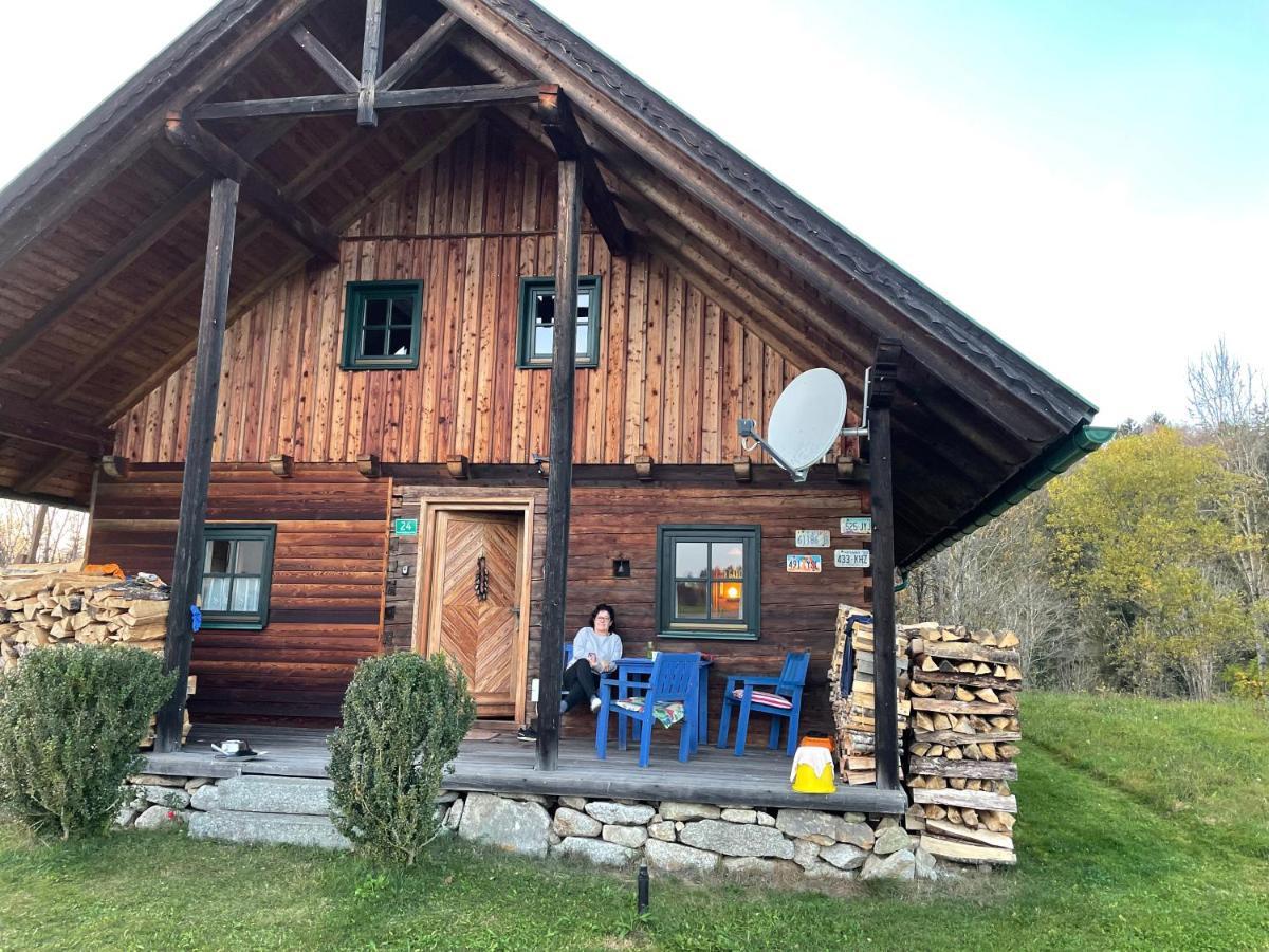 Berghuette, Chalet - Schwarzenberg Am Boehmerwald Schwarzenberg am Bohmerwald ภายนอก รูปภาพ